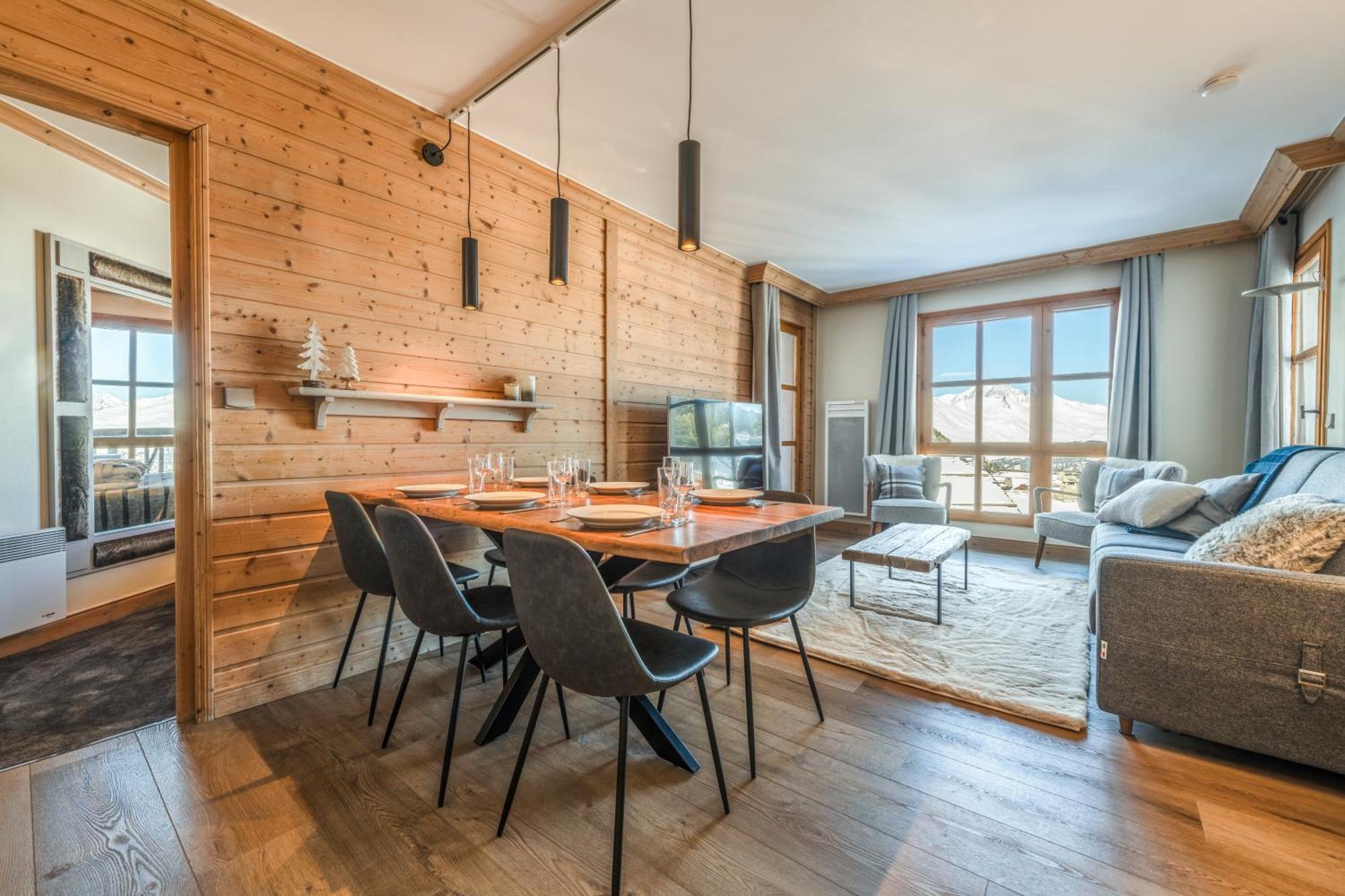 Appt Renove, 6 Personnes Arc 1950 Vue Exceptionnelle Montblanc, Sauna, Hammam, Piscine Int Et Ext * Les Arcs (Savoie)