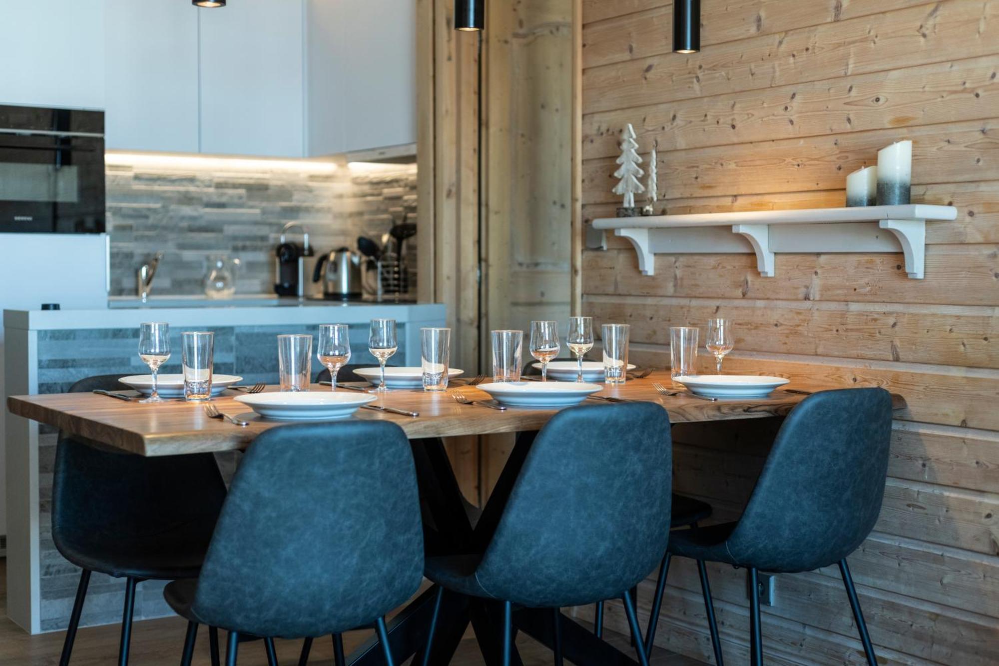 Appt Renove, 6 Personnes Arc 1950 Vue Exceptionnelle Montblanc, Sauna, Hammam, Piscine Int Et Ext Apartment
