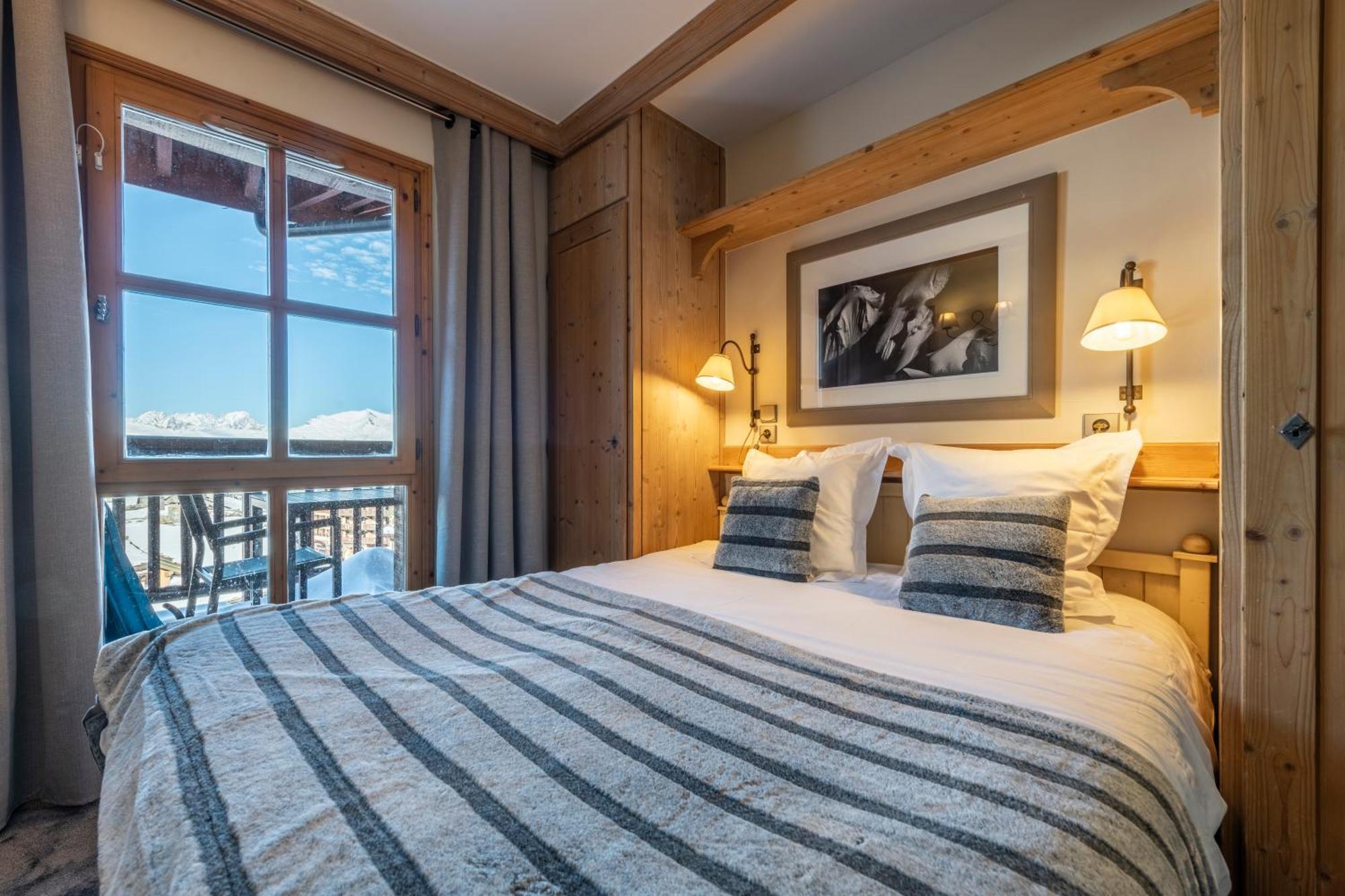 Appartement Appt Renove, 6 Personnes Arc 1950 Vue Exceptionnelle Montblanc, Sauna, Hammam, Piscine Int Et Ext *