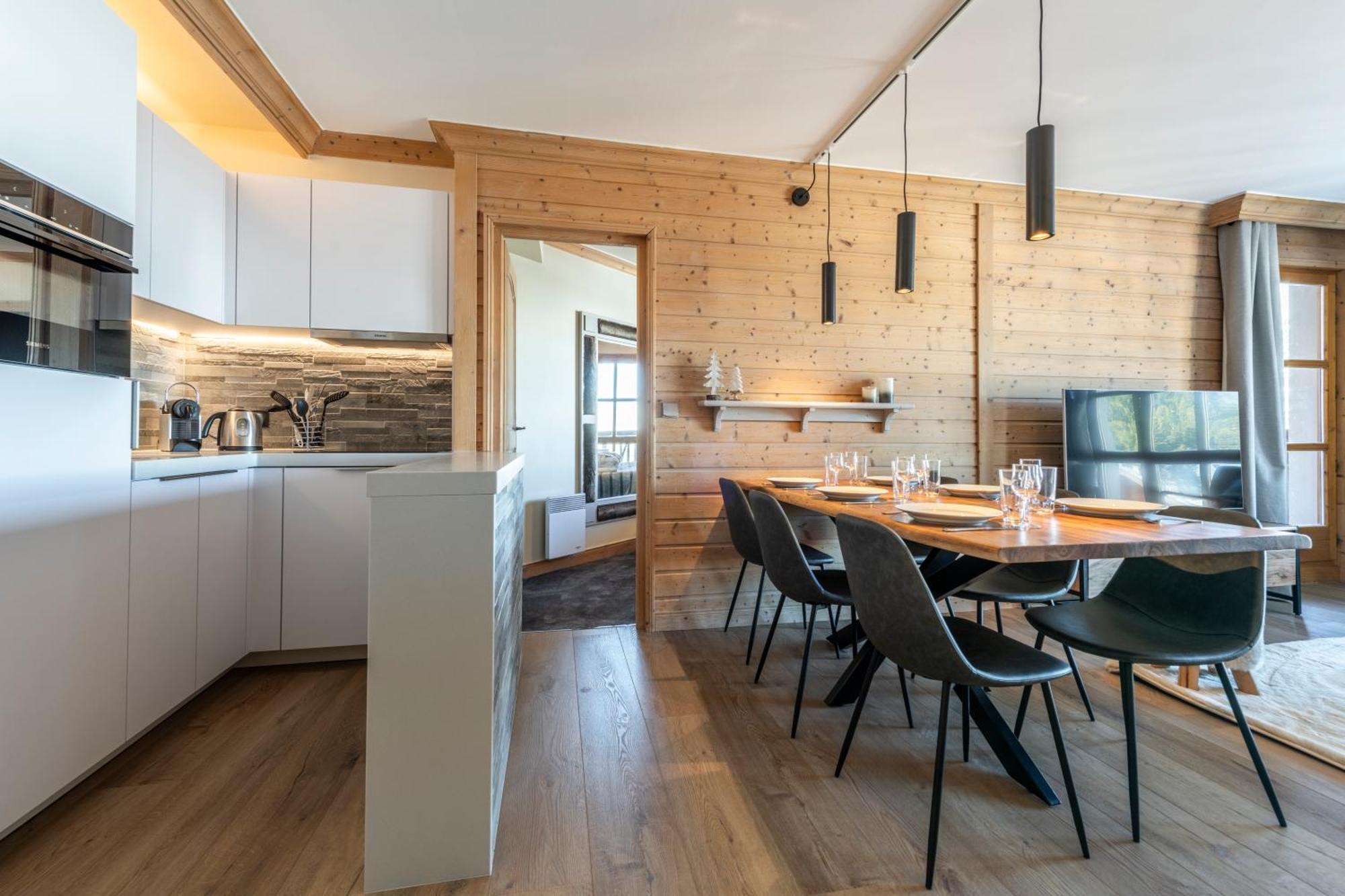 Appt Renove, 6 Personnes Arc 1950 Vue Exceptionnelle Montblanc, Sauna, Hammam, Piscine Int Et Ext Appartement Les Arcs (Savoie)